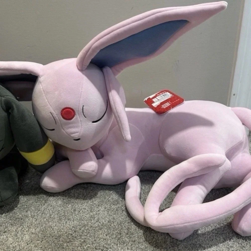 Pokémon ESPEON Sleeping Plush Jazwares 2026 18